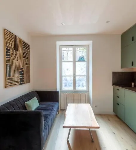 Contemporain Renove A 14eme Apartman *